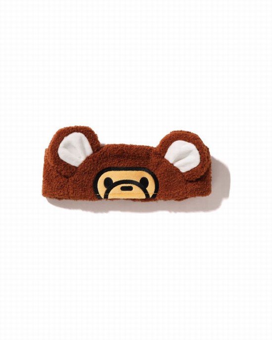 Accesorii De Par Bape Milo Bear Ear Boa Copii Maro | LEUIHO672