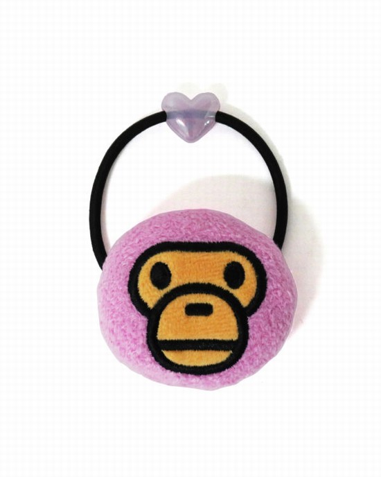 Accesorii De Par Bape Milo Rubber Accessory Copii Roz | GZWUHN536