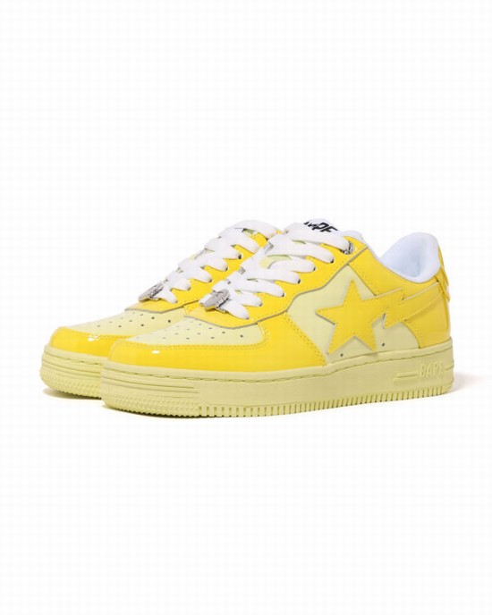Adidași Bape Colors STA Dama Galbeni | OBXPCQ569