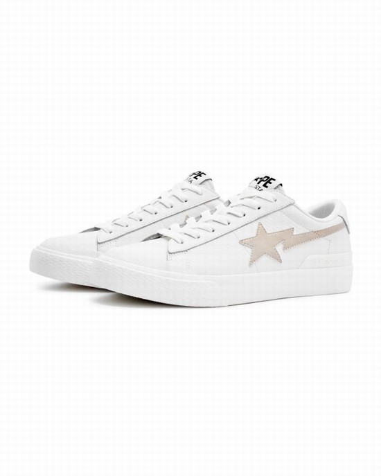Adidași Bape Mad STA #1 Barbati Albi | NWKXCB231