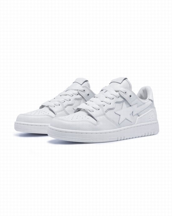 Adidași Bape SK8 STA #3 Dama Albi | MCPSNZ732