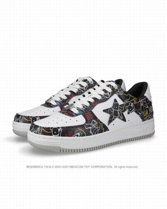 Adidași Bape STA X Medicom Toy Be@R Camo M1 Barbati Negrii | EBTRZM160
