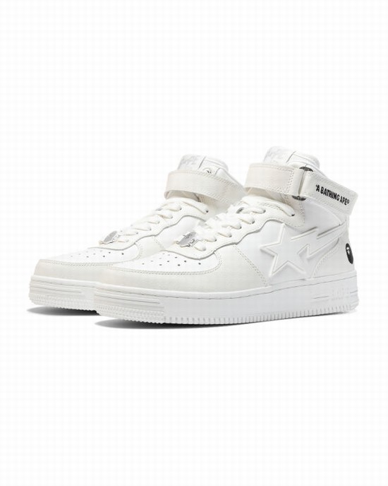 Adidași Bape Sta™ MI Barbati Albi | ANOXDU758