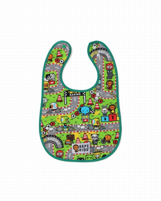 Bavetă Bape Milo Racing Copii Verzi Deschis | VSXKUM631