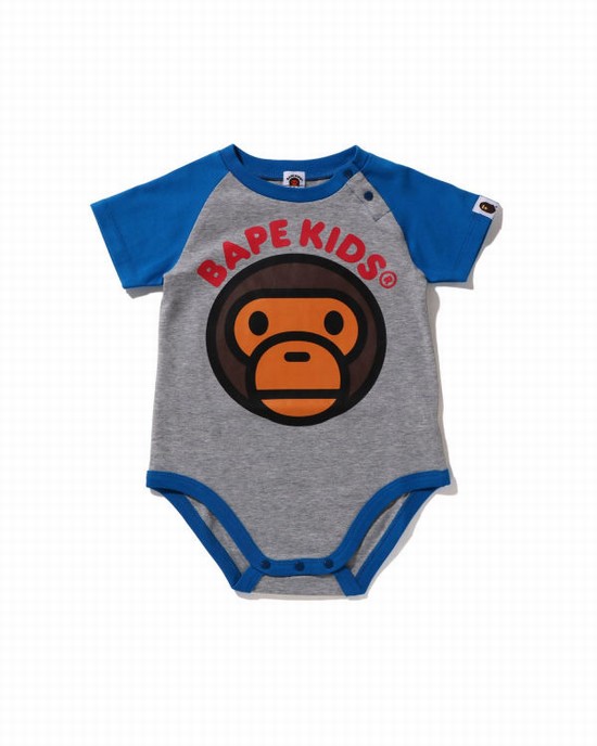 Body-uri Bape Milo Copii Gri | FUVQBY841