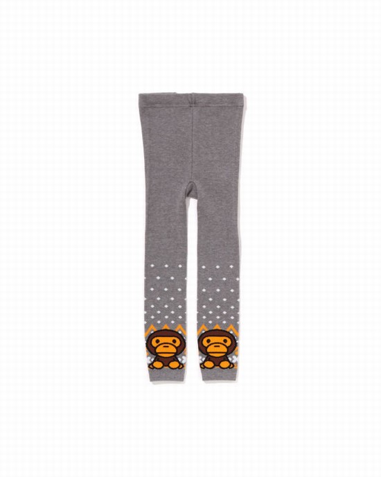 Colanti Bape Milo Nordic Copii Gri | LFANSG214