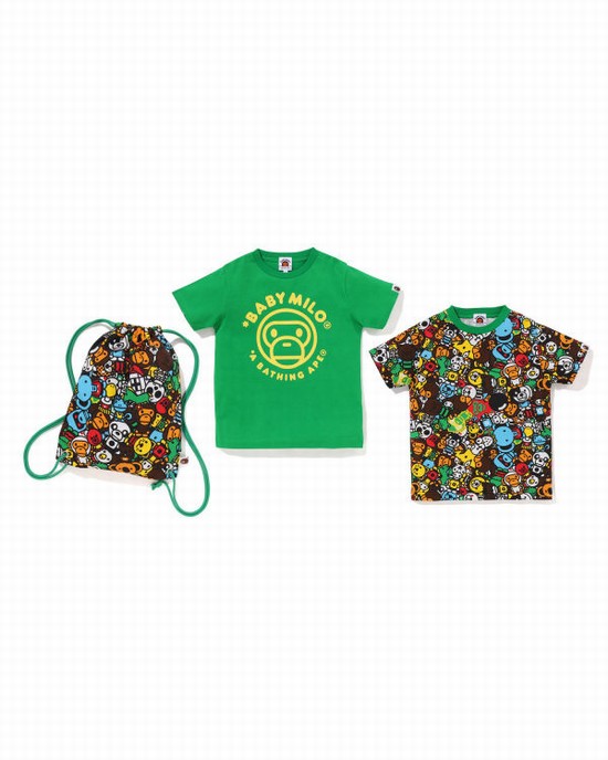 Costume Bape Milo All Safari Gift Copii Turcoaz | SBGUPO269