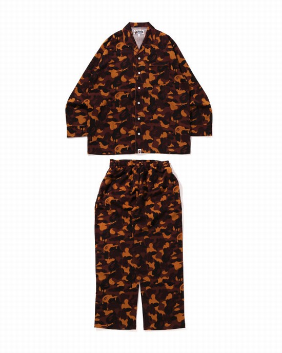 Costume Bape Valentine Chocolate Camo Pajamas Barbati Maro | DCHSXB317