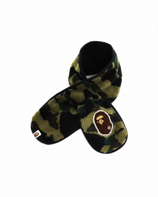 Esarfe Bape 1st Camo BOA Ape Head Copii Verzi | RWOPML867