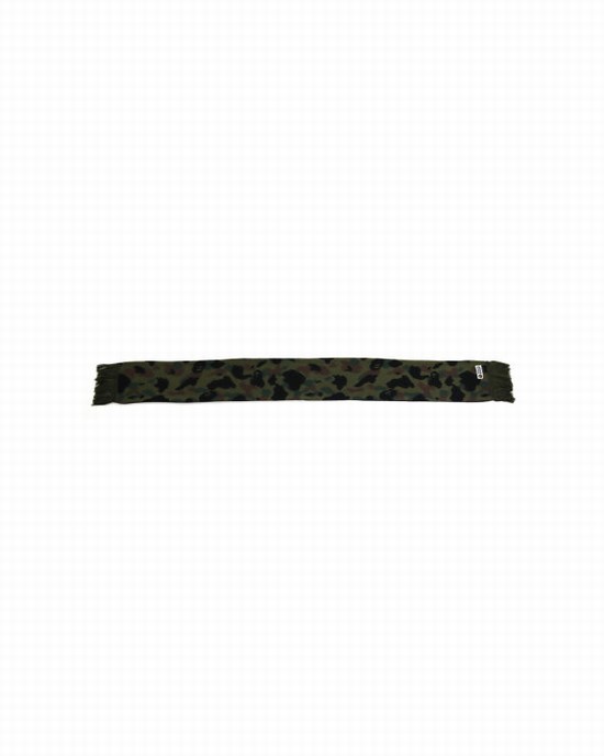Esarfe Bape 1st Camo Barbati Verzi | XAVUYD518