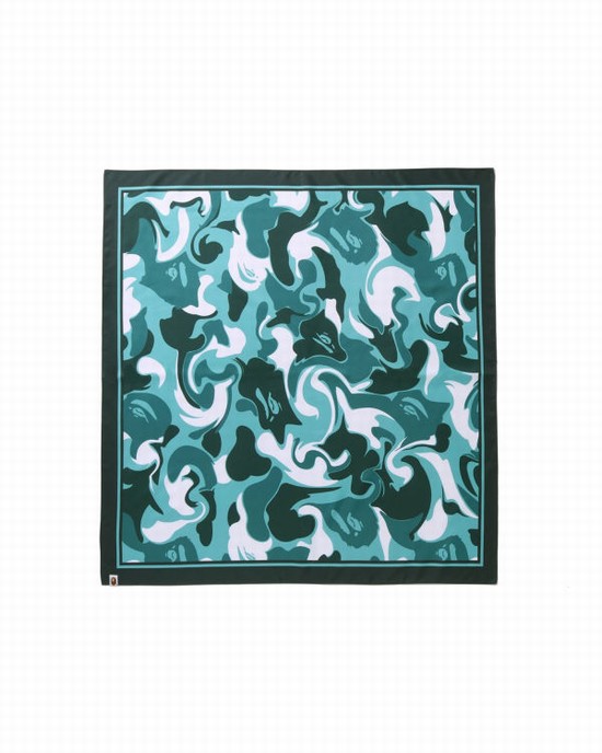 Esarfe Bape Marble Camo Dama Verde Menta | DJYWPS216