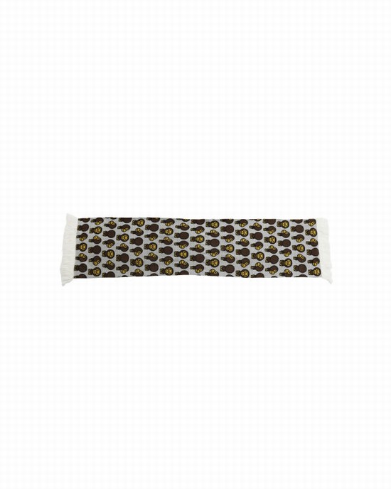 Esarfe Bape Milo Dama Albi | APYWXN609