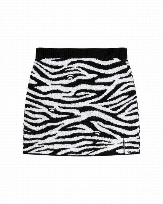 Fuste Bape Zebra pattern Dama Negrii | URFJGI401