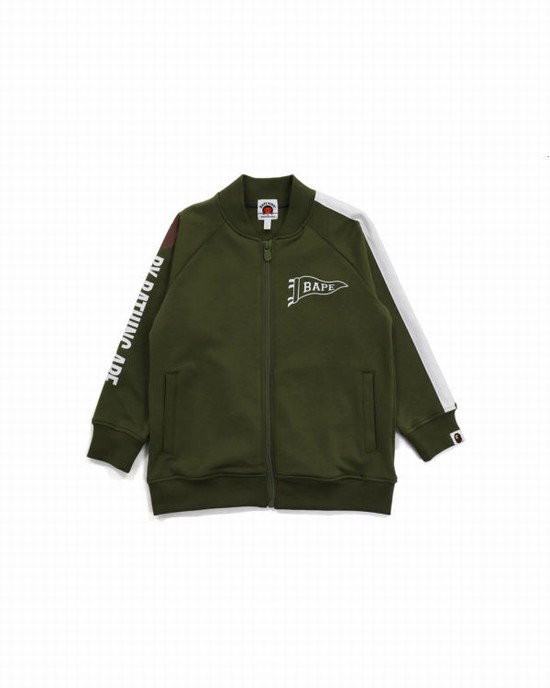Geaca Bape Jersey Copii Verzi | GULVJA510