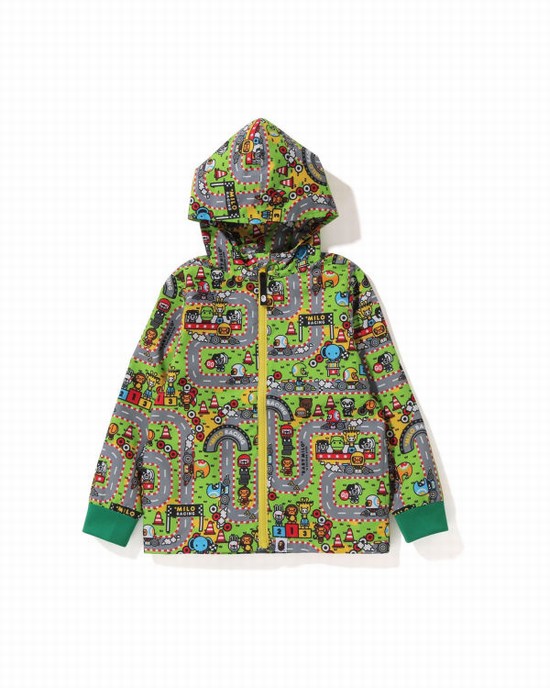 Geaca Bape Milo Racing Copii Colorati | HJKWEA205