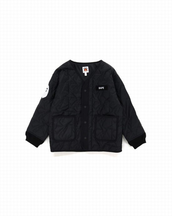 Geaca Bape Multi Patch STA Matlasat Copii Negrii | LODAYV231
