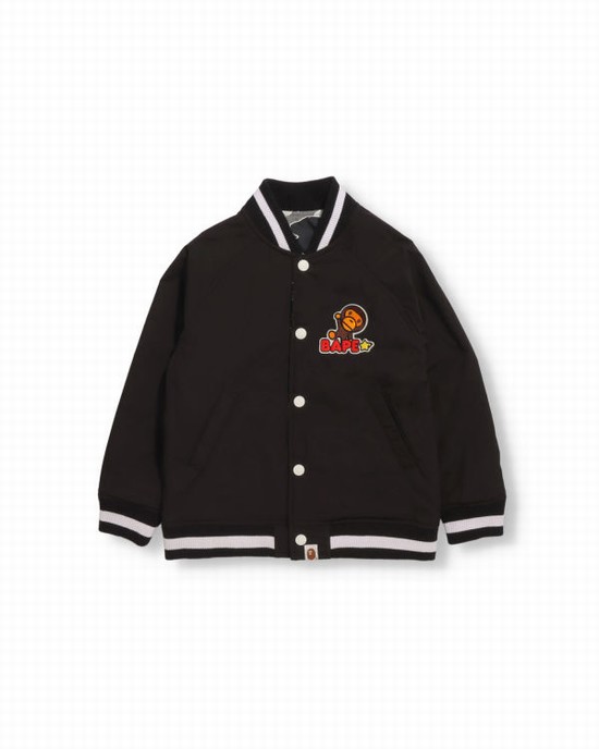 Geaca Bape STA Camo Milo Reversible Copii Negrii | IZRGDC082