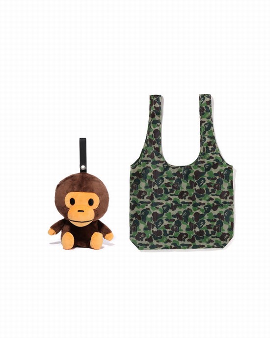 Geanta De Mana Bape Milo Plush Doll Eco Copii Maro | WEMHDR436