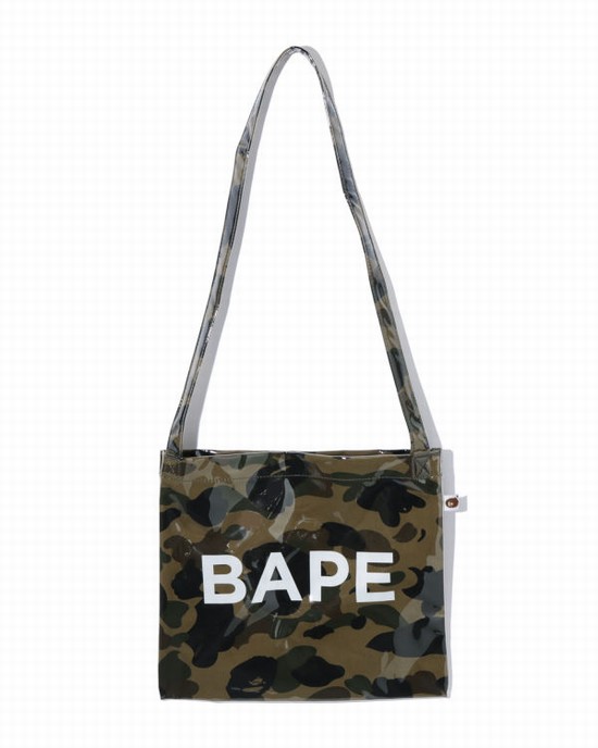 Geanta De Umar Bape 1st Camo Barbati Verzi | UDJQZB670