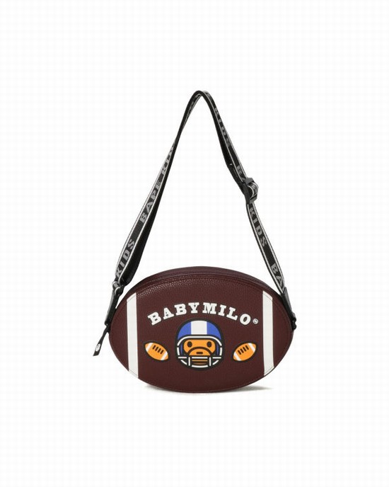 Geanta De Umar Bape Milo Football Copii Maro | UVNPXR045