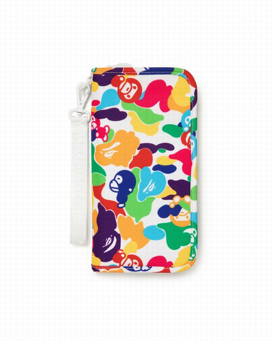 Genti De Voiaj Bape Passport holder Barbati Colorati | QNOMPR754
