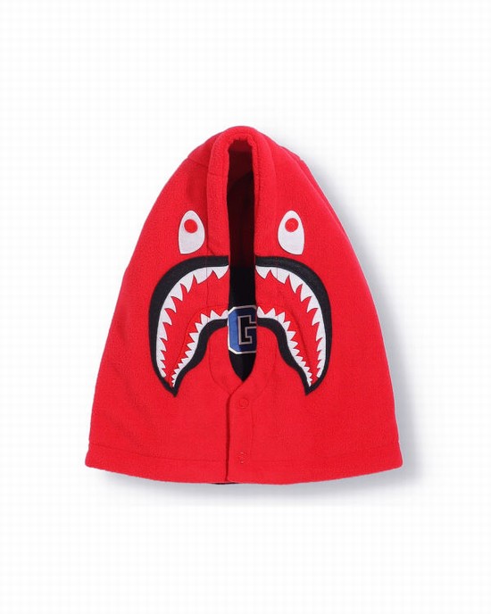 Gât Cald Bape Shark Copii Rosii Deschis | KRUXFZ962