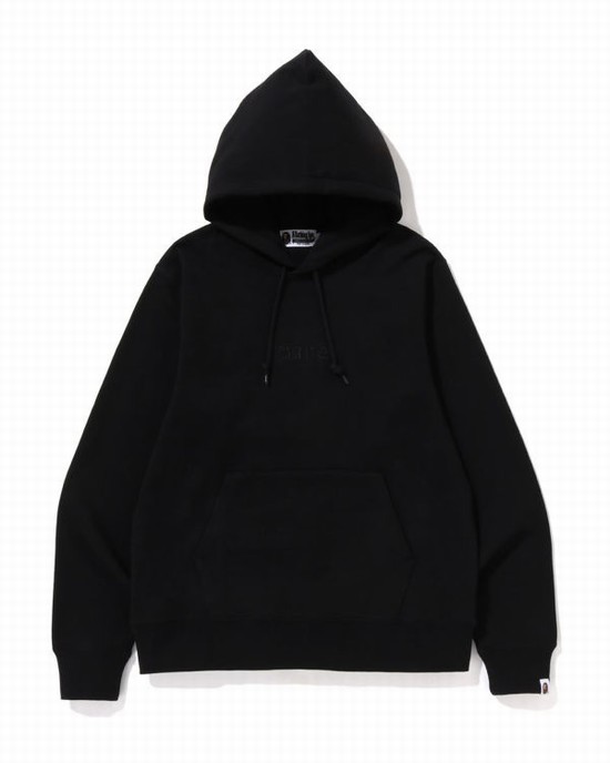 Hanorac Cu Gluga Bape Ape Head Pullover Barbati Negrii | XDYAPT803