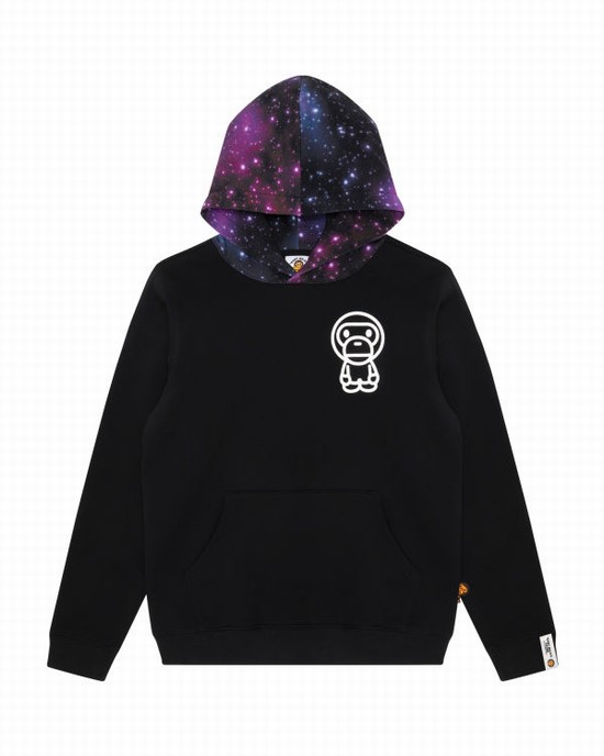 Hanorac Cu Gluga Bape Milo Dama Negrii | LBHWFA657