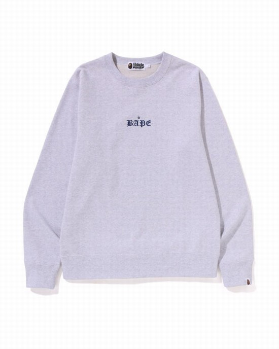 Hanorace Bape Japan Culture Sumo Crewneck Barbati Gri | RETALS306