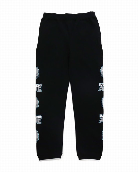 Pantaloni Bape Grafice #1 Barbati Negrii | EDBUTL130