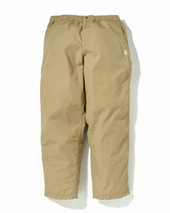 Pantaloni Bape One Point Easy Barbati Bej | XKMWEC543