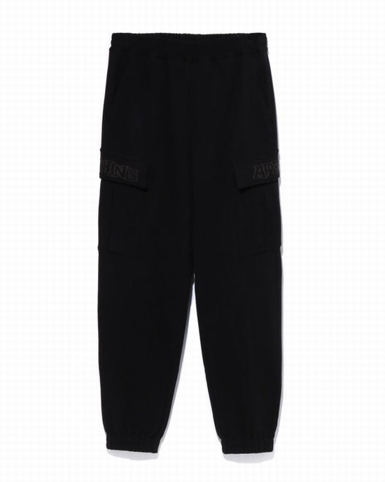 Pantaloni De Trening Bape 6 Pocket Relaxed Fit Barbati Negrii | PRUDBY589
