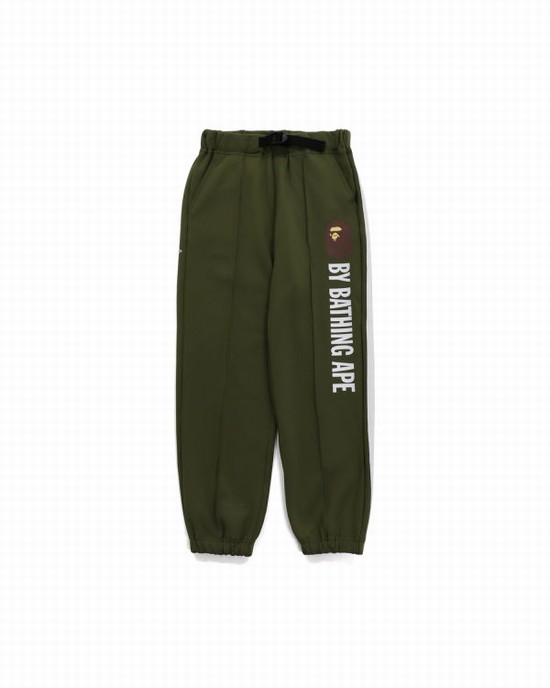 Pantaloni De Trening Bape Color Block Milo Circus Copii Verzi | MVPQWE290