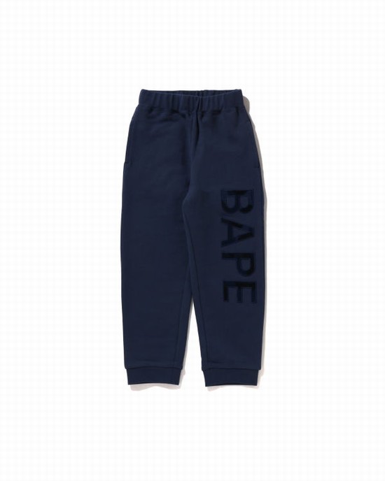 Pantaloni De Trening Bape Patch Copii Gri | XLEHWR826