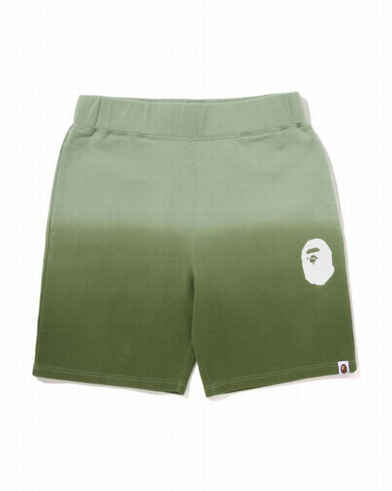 Pantaloni Scurti Bape Gradation Barbati Verzi | KTPUFD042