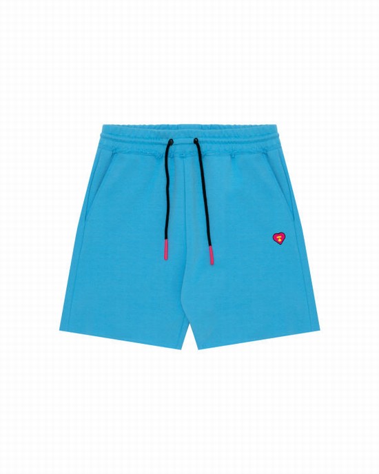 Pantaloni Scurti Bape Track Dama Albastri | SNDEOY372
