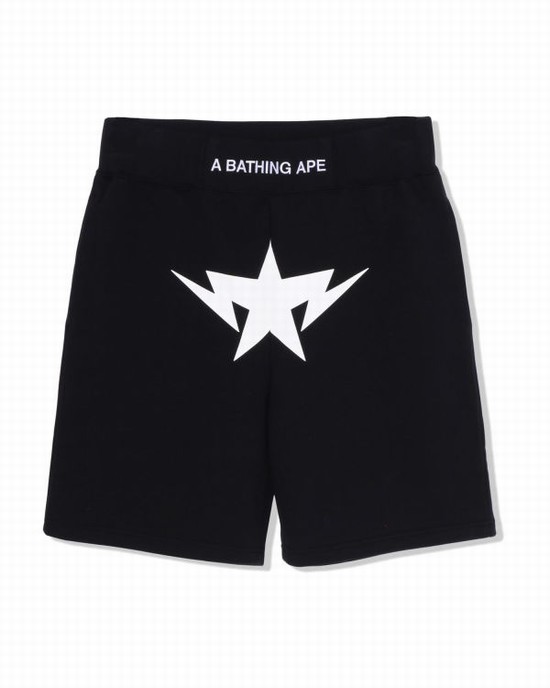 Pantaloni Scurti Bape Twinsta Barbati Negrii | SKHZVN269