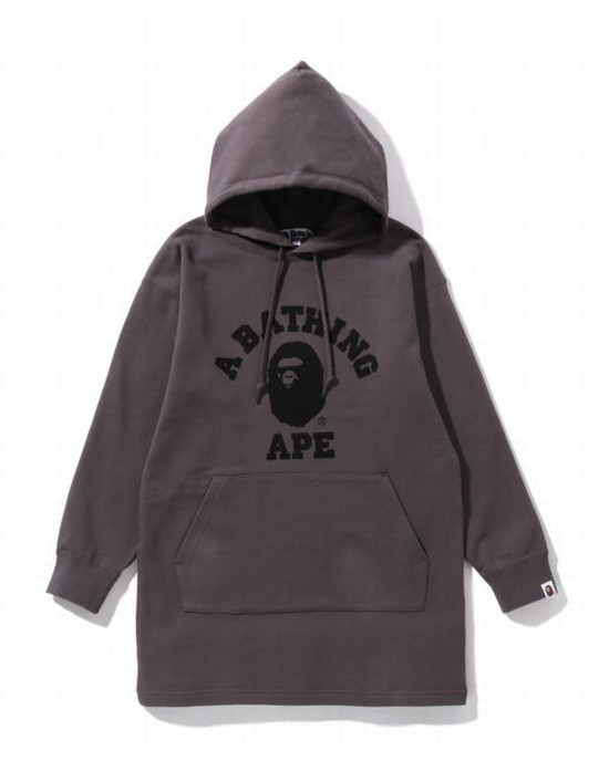 Rochie Bape Ape Head One Point Onepiece Dama Gri Inchis | RANWFQ905