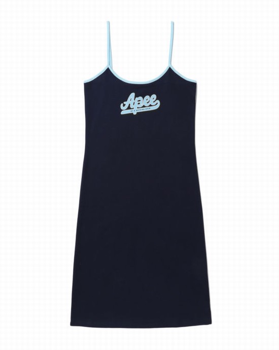 Rochie Bape Grafice Dama Bleumarin Albastri | MTGWLB930