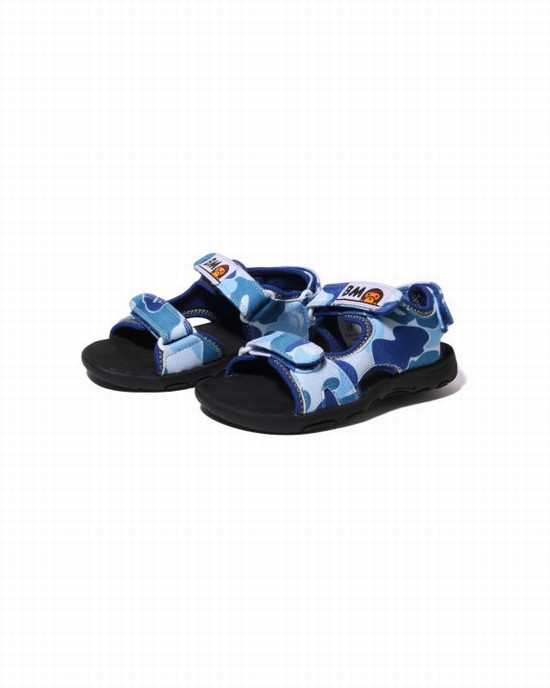 Sandale Bape ABC Milo Copii Albastri | RMCBTQ716