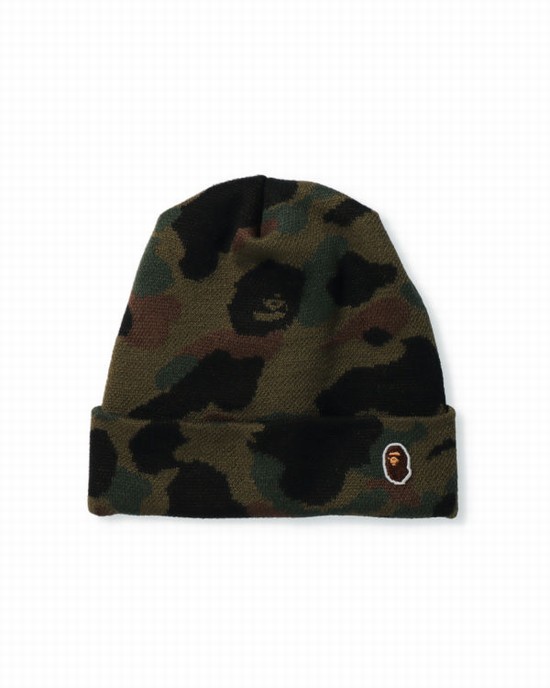 Sapca Bape 1st Camo Barbati Verzi | HKBRED689