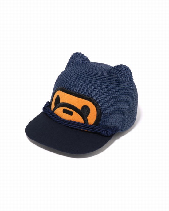 Sapca Bape Milo Blade Copii Bleumarin Albastri | SICDTZ672