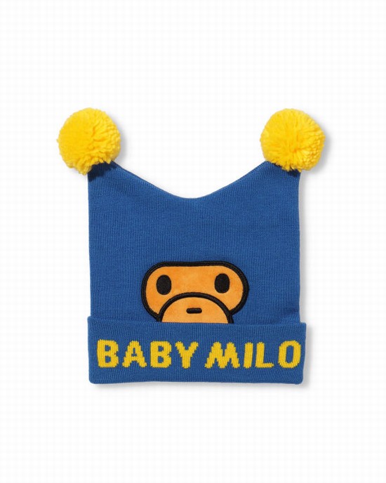 Sapca Bape Milo Clown Copii Albastri | DLCFOM347