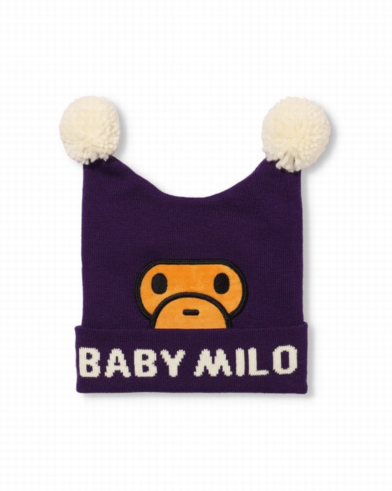 Sapca Bape Milo Clown Copii Violet | CPSTIR548