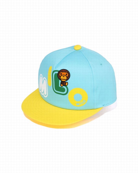 Sapca Bape Milo Font Copii Albastri Deschis | VMRIOK056