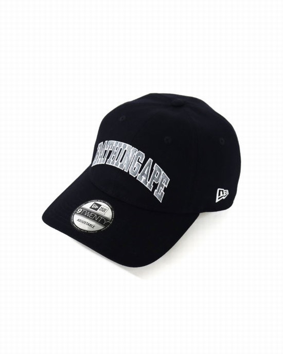 Sapca Bape New Era Bathing Ape 9twenty Barbati Bleumarin Albastri | DRFKPZ068