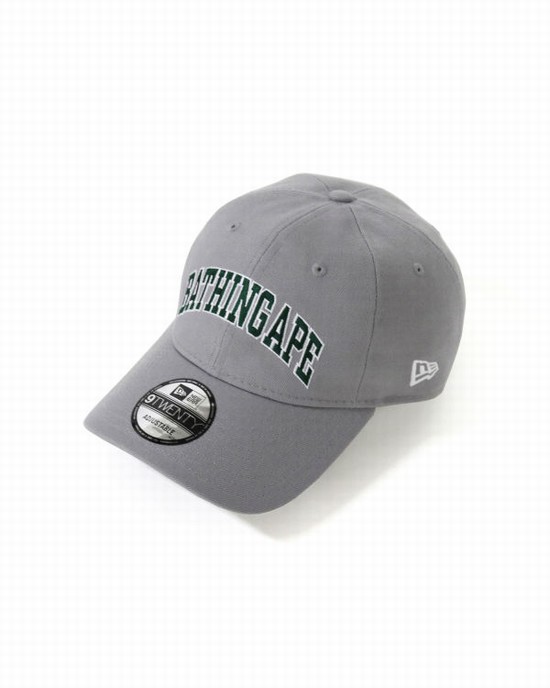 Sapca Bape New Era Bathing Ape 9twenty Barbati Gri | EQZDKW748