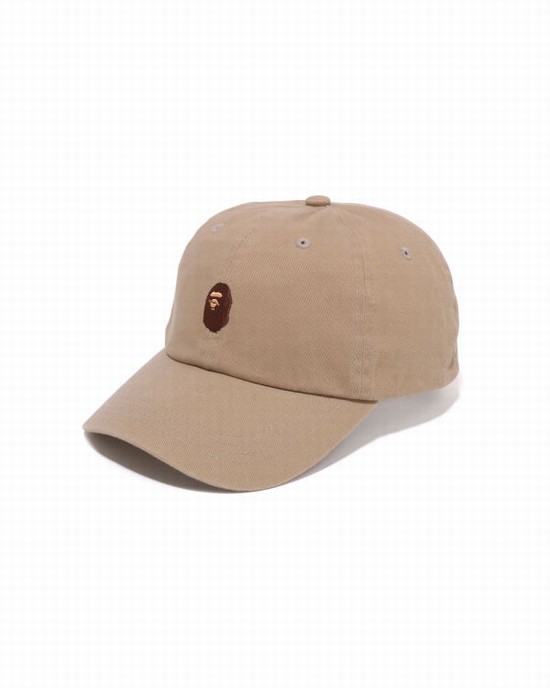 Sapca Bape One Point Panel Barbati Bej | JORXVF423