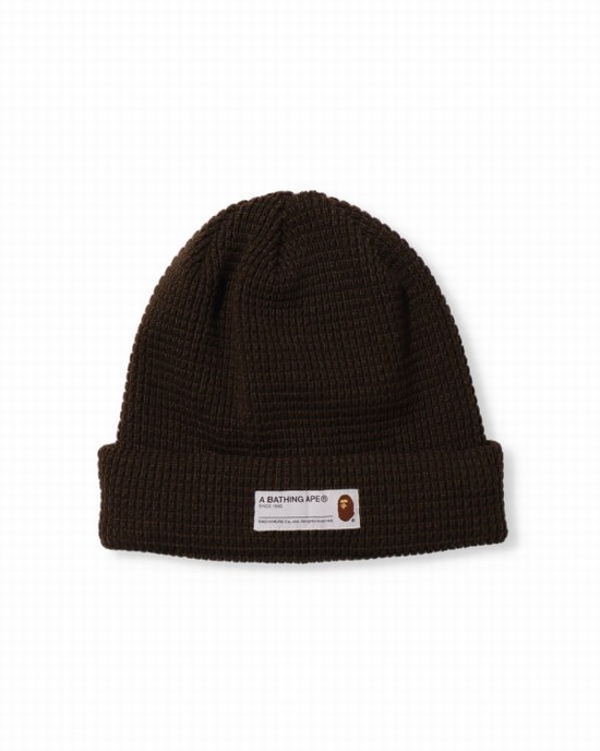Sapca Bape Waffle Barbati Verzi Inchis | KBLPFT078