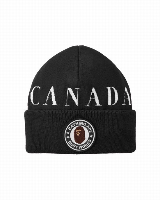 Sapca Bape X Canada Goose X Concepts Barbati Negrii | SWGHNY913